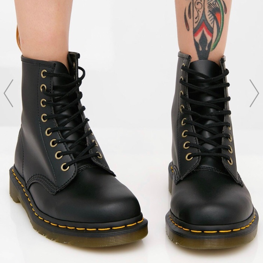 Black Dr Marten Boots size 8